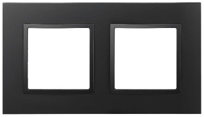 Рамка 2-м Elegance 14-5012-05 Classic антрацит Эра Б0060580