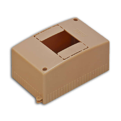 Бокс ОП Тусо 4мод. IP30 коричн. Ruvinil 68024К
