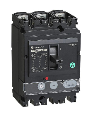 Выключатель автоматический SYSTEMEPACT CCB100 50кА 3P3D TMD25 рычаг SE SPC100N025L3DF