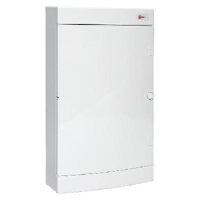 Щит распределительный навесной Unix 3х12мод. IP41 бел. дверь PROxima EKF ux-3x12-nw