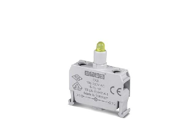 Блок-контакт подсветки с желт. светодиодом 100-250В перем. тока CKS EMAS CKS