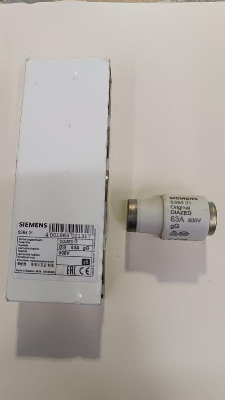 Вставка плавкая DIAZED 500В 63А DIII E33 SIEMENS 5SB431