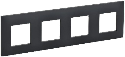 Рамка 4-м SKANDY SK-F04G графит IEK SK-M42-K53
