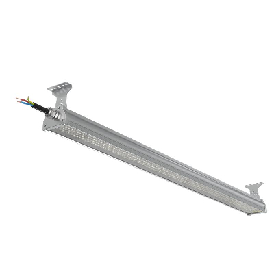 Светильник светодиодный ДСП WP 24 C 120W W 840 L1200 EL SI CL 1280х100х85мм 120Вт 4000К IP66 пылевлагозащ. Русский Свет 27072423969