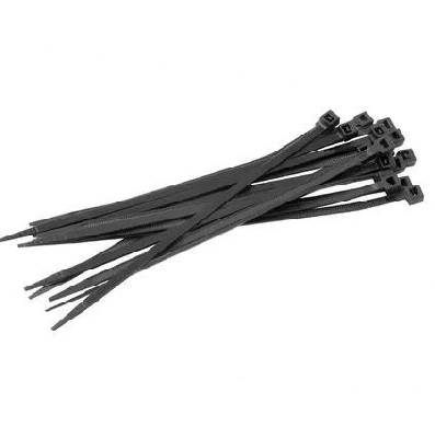 Хомут кабельный 7.2х400 нейл. черн. (уп.100шт) EKF plc-cb-7.2x400