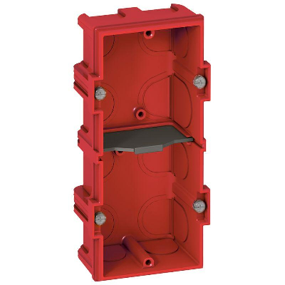 Коробка монтажная 2-м Batibox Г=40мм вертикал./горизонт. для кирп. стен Leg 080142