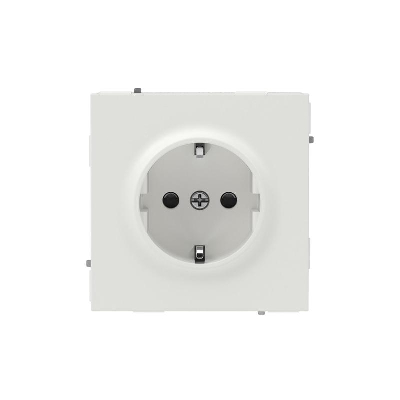 Розетка силовая KANT 2P+E защ. шторки бел. песок DKC 7010003