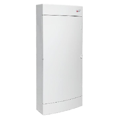 Щит слаботочный навесной Unix 4 габарит IP41 бел. дверь PROxima EKF ux-4m-nw