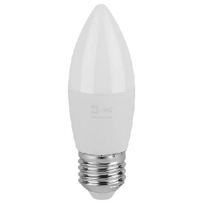 Лампа светодиодная GREEN LINE B35-6W-830-E27 GL 6Вт свеча 3000К свет тепл. E27 Эра Б0067126