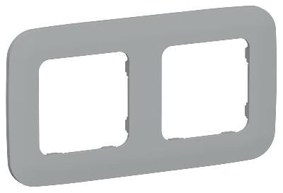 Рамка 2-м СП FLITE РУ-2-А-ФлС сер. IEK FI-M22-31-20-K03