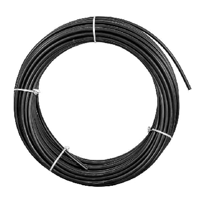 Труба гладкая ПНД жесткая d20мм черн. (уп.100м) PROxima EKF tpndg-20