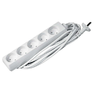 Удлинитель 5х7м 16А IP20 EX-05-700 3.5кВт ПВС 2х1 JazzWay 2852502