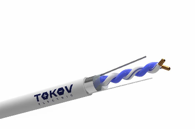 Кабель витая пара F/UTP 1х2х24AWG кат.5E PVC indoor 305м (м) TOKOV ELECTRIC TKE-C06-F12-5E-305-PVC