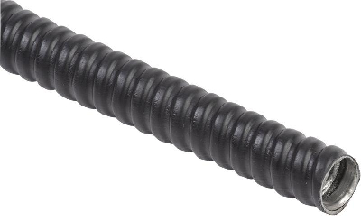 Металлорукав Р3-ЦПнг-25 d25мм с протяжкой черн. ELASTA (уп.20м) IEK CMP10-25-020