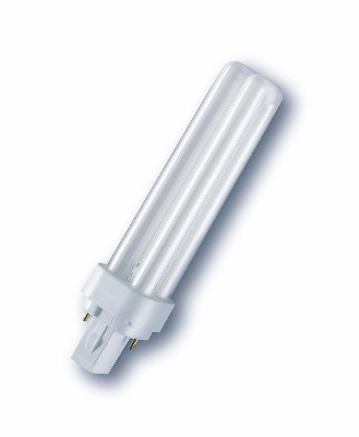 Лампа люминесцентная компактная DULUX D/E 13Вт/840 G24q-1 OSRAM 4099854122316