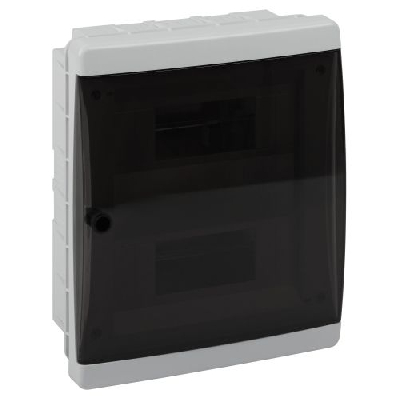 Корпус встраиваемый COMFORT ЩРВ-П-24 IP40 пластик. прозр. крышка бел. bf24cw Эра Б0067230