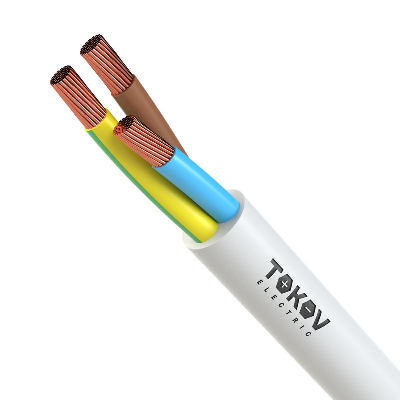 Провод TOKOV ELECTRIC ПВС 3х1.5(2х1.5+1х1.5) 380В Б (м) 1945490