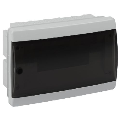 Корпус встраиваемый COMFORT ЩРВ-П-12 IP40 пластик. прозр. крышка бел. bf12cw Эра Б0067234