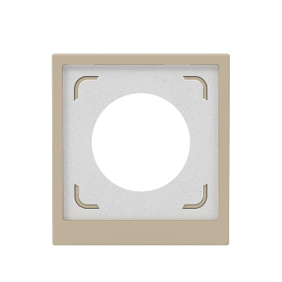 Рамка 1-м KANT IP44 ванильн. марципан DKC 7015942