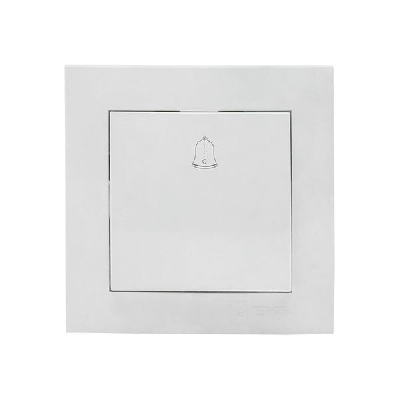 Кнопка звонка 1-кл. СП Валенсия 10А IP20 бел. PROxima EKF EWV10-026-10