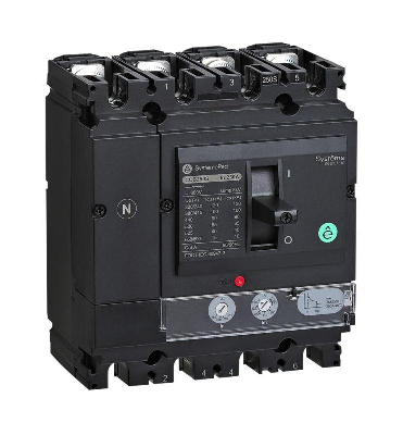 Выключатель автоматический SYSTEMEPACT CCB100 50кА 4P4D TMD32 рычаг SE SPC100N032L4DF