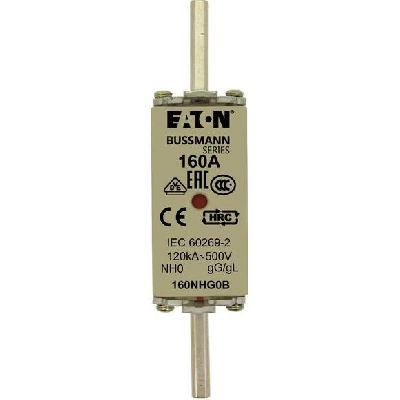 Предохранитель NH 50А 500В GL/GG 0 двойн. индикация EATON 50NHG0B