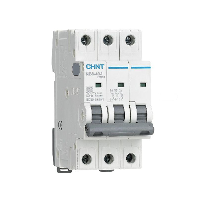 Выключатель автоматический 3п 20А 6кА NB8-40J х-ка C (R) CHINT 320723