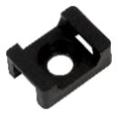 Площадка под хомуты PCP-S 22х16-100BL с монтажн. отверст. PA6.6 черн. (уп.100шт) JazzWay 5055209